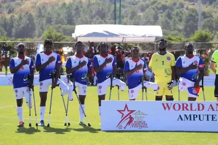 Mondial des amputés: terrassée par l'Ouzbékistan (4-2), l'équipe haïtienne termine à la quatrième place