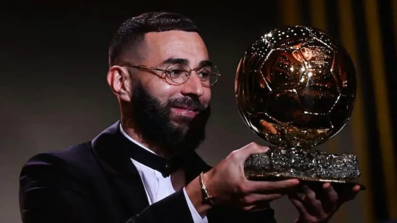 Karim Benzema est l'heureux élu du ballon d'or 2022