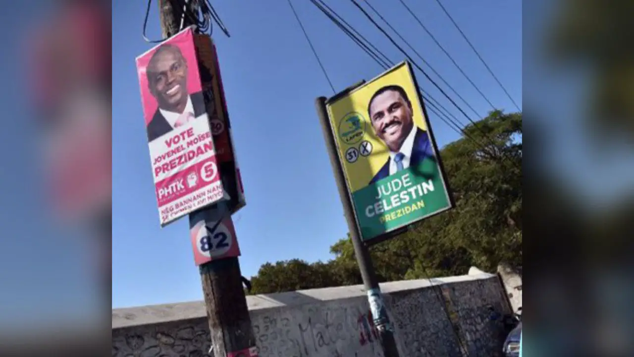 25 octobre 2015 : 1er tour des élections présidentielles en Haïti, Jovenel Moïse et Jude Célestin arrivent en tête
