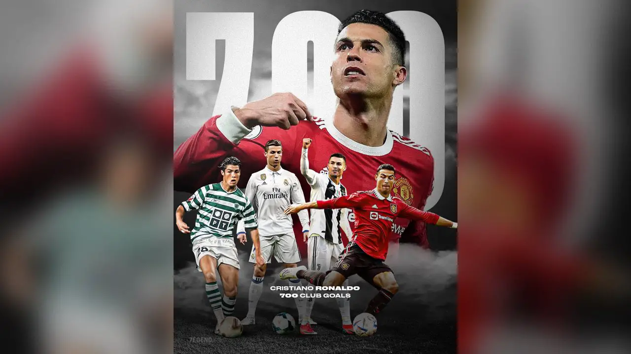 700e but en club pour Cristiano Ronaldo