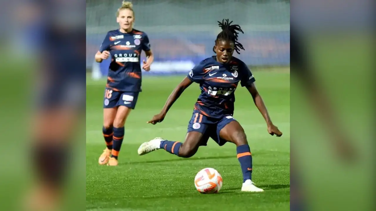 Montpellier s'impose largement contre Guingamp (4-1), Nérilia Mondésir buteuse