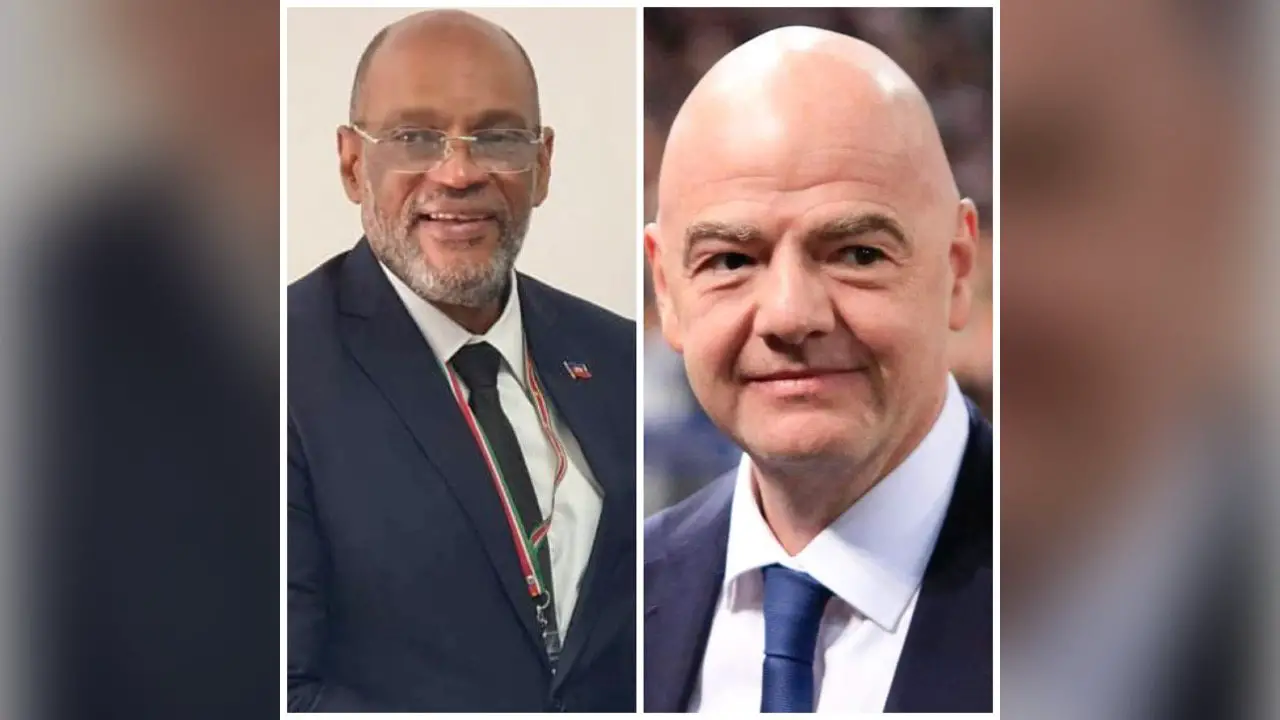 Ariel Henry remercie le président de la FIFA d'avoir octroyé les droits de retransmission du mondial à Haïti