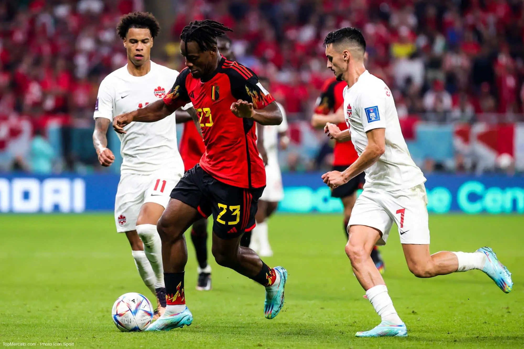 Mondial 2022 - groupe F: la Belgique battue logiquement par le Maroc (2-0), le Canada éliminé