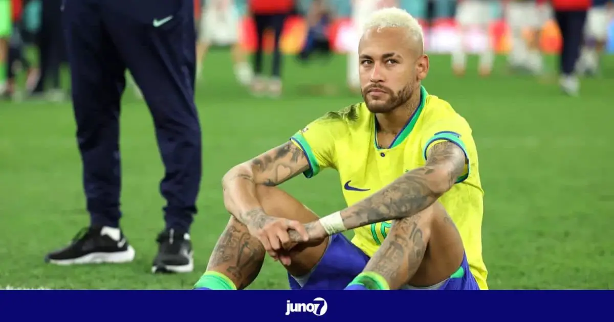 Neymar avoue être "psychologiquement détruit et paralysé pendant 10 minutes" après l'élimination du Brésil face à la Croatie