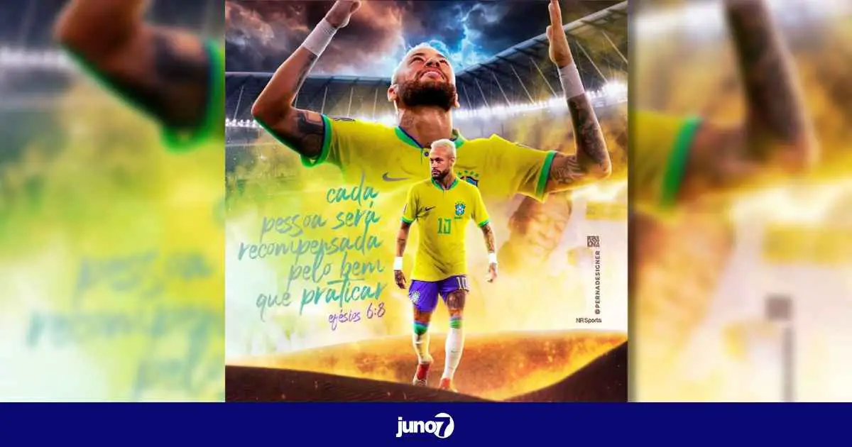 "Que Dieu nous bénisse et nous protège", le message de Neymar avant le match du Brésil contre la Croatie