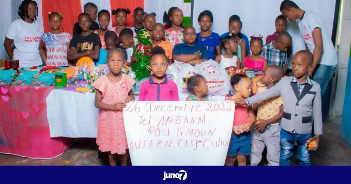 Geste de solidarité de la Fondation Lorquet envers les enfants pendant la Noël