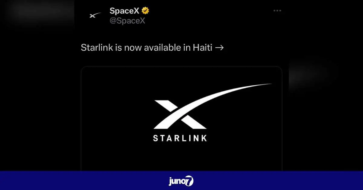 Starlink maintenant disponible en Haïti
