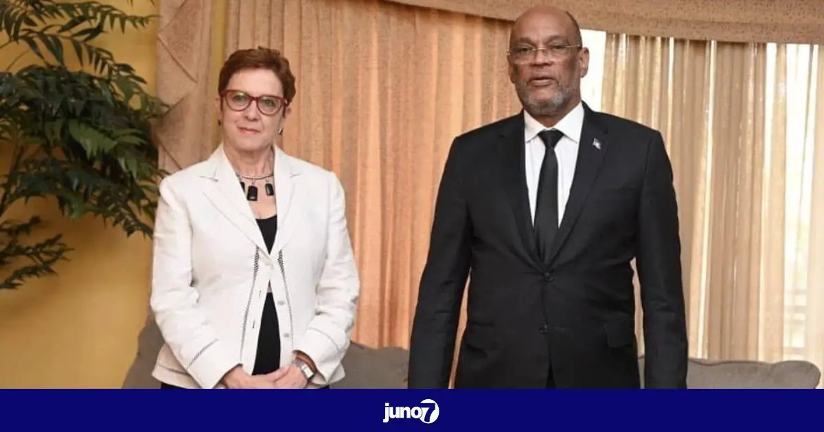 Le PM Ariel Henry « félicité » par la nouvelle cheffe du BINUH pour les résultats obtenus en matière de dialogue