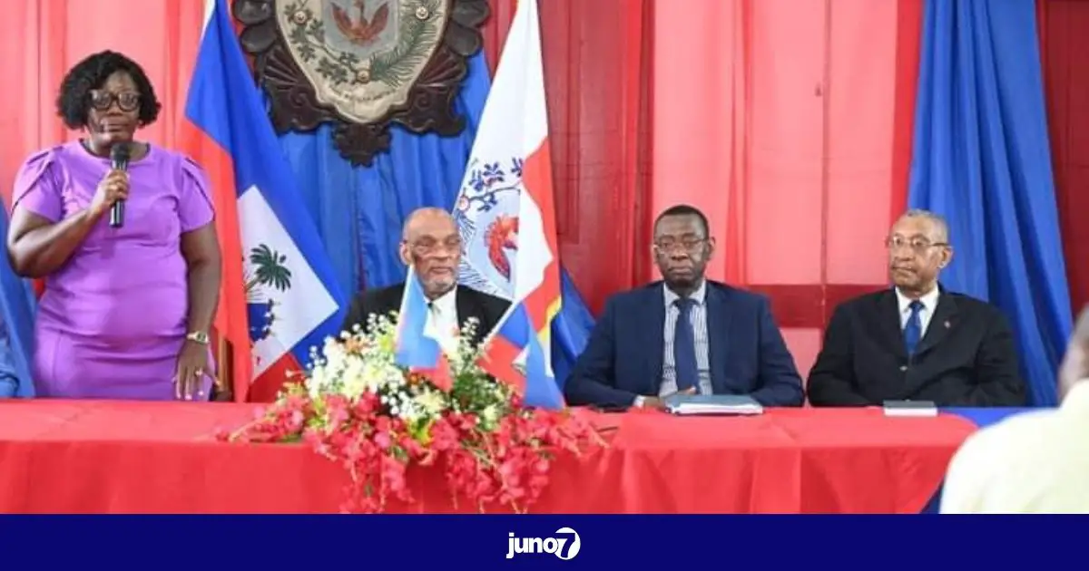 Ariel Henry a rencontré des représentants des pouvoirs locaux à la mairie du Cap-Haïtien