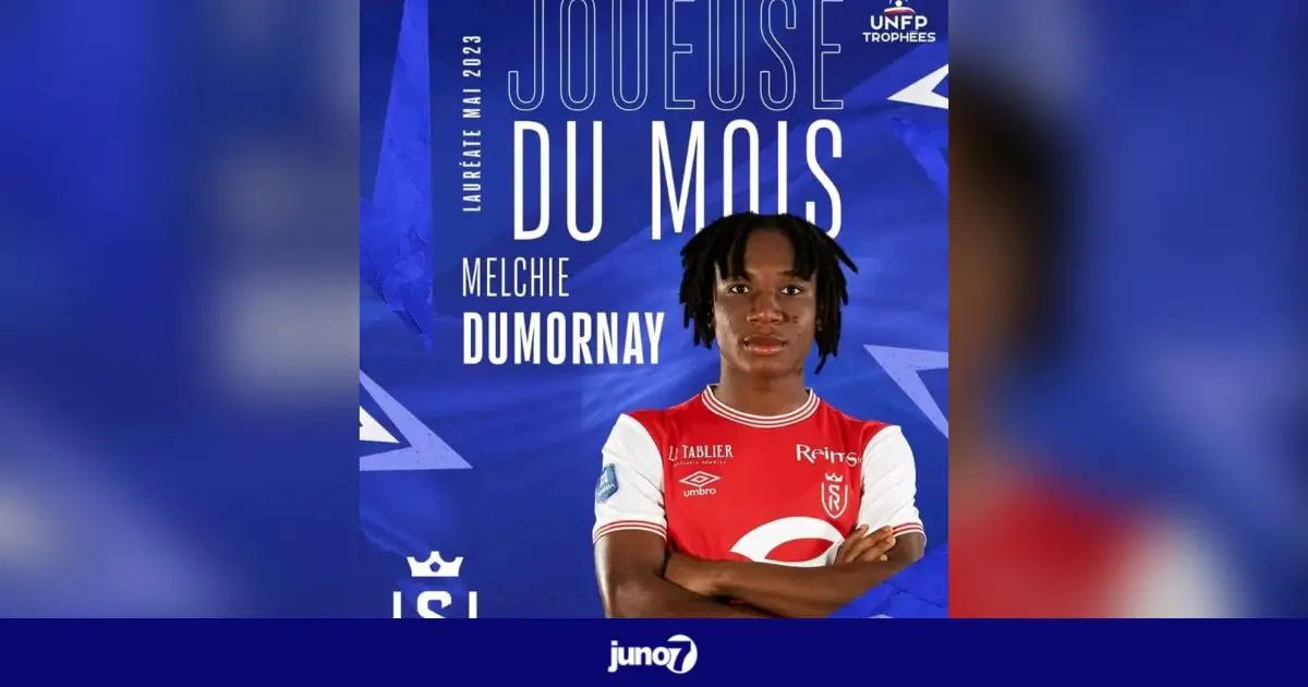 Melchie Dumornay élue meilleure joueuse du mois de mai en France