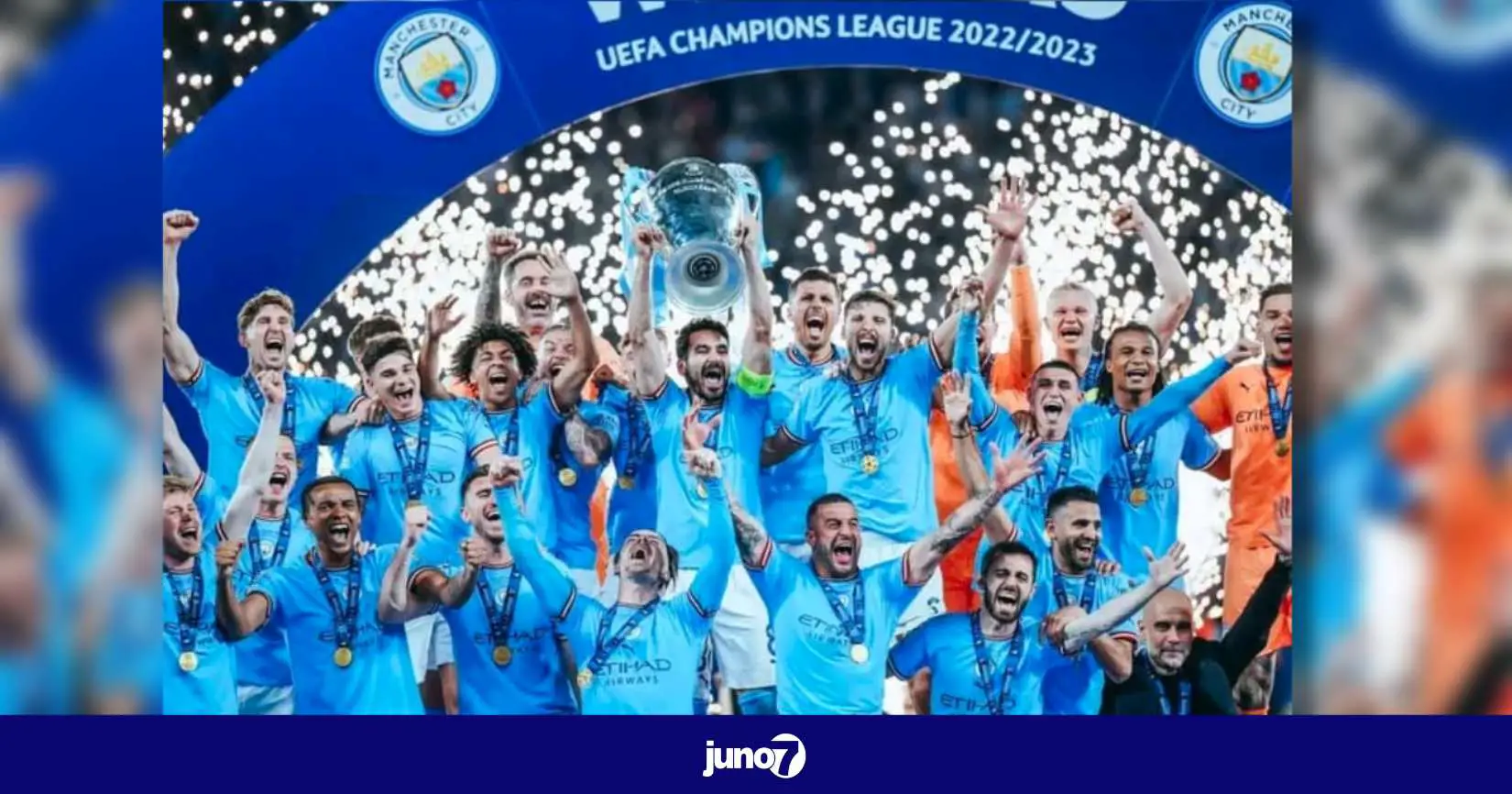 Ligue des champions: Manchester City enfin sur le toit de l'Europe après sa victoire en finale face à l'Inter (1-0)