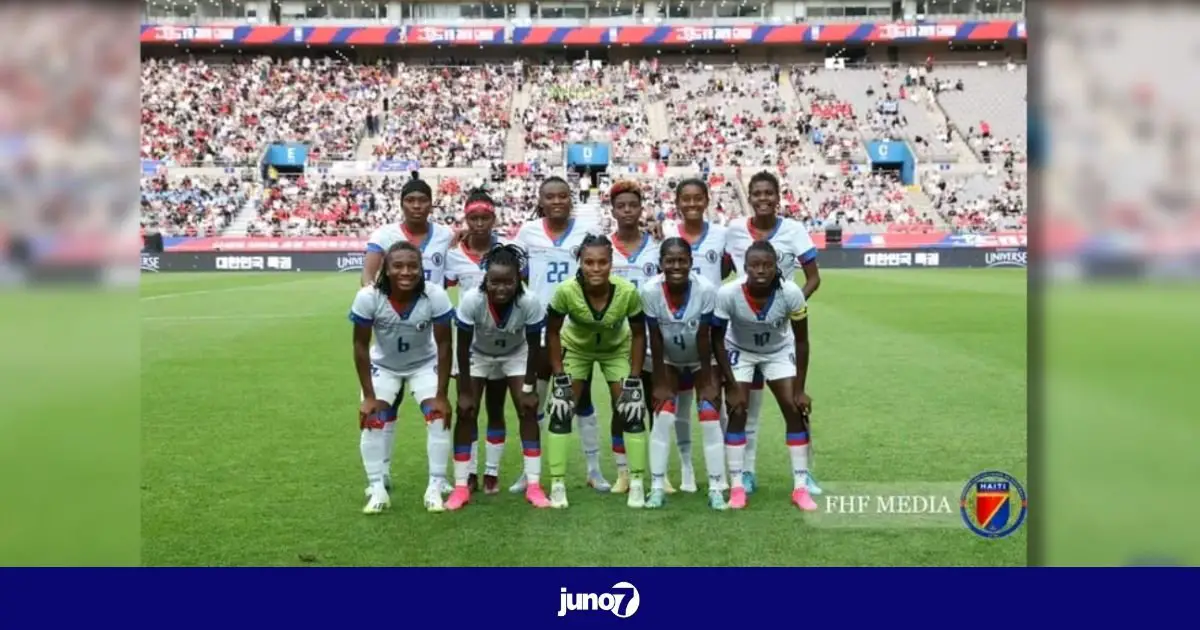Haïti perd 2-1 face à la Corée du Sud en match de préparation à la coupe du monde féminine senior