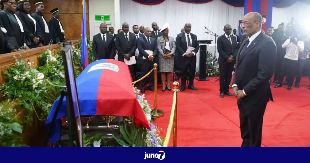 Les funérailles nationales de l’ancien président Boniface Alexandre ont été chantées à la cour de de Cassation
