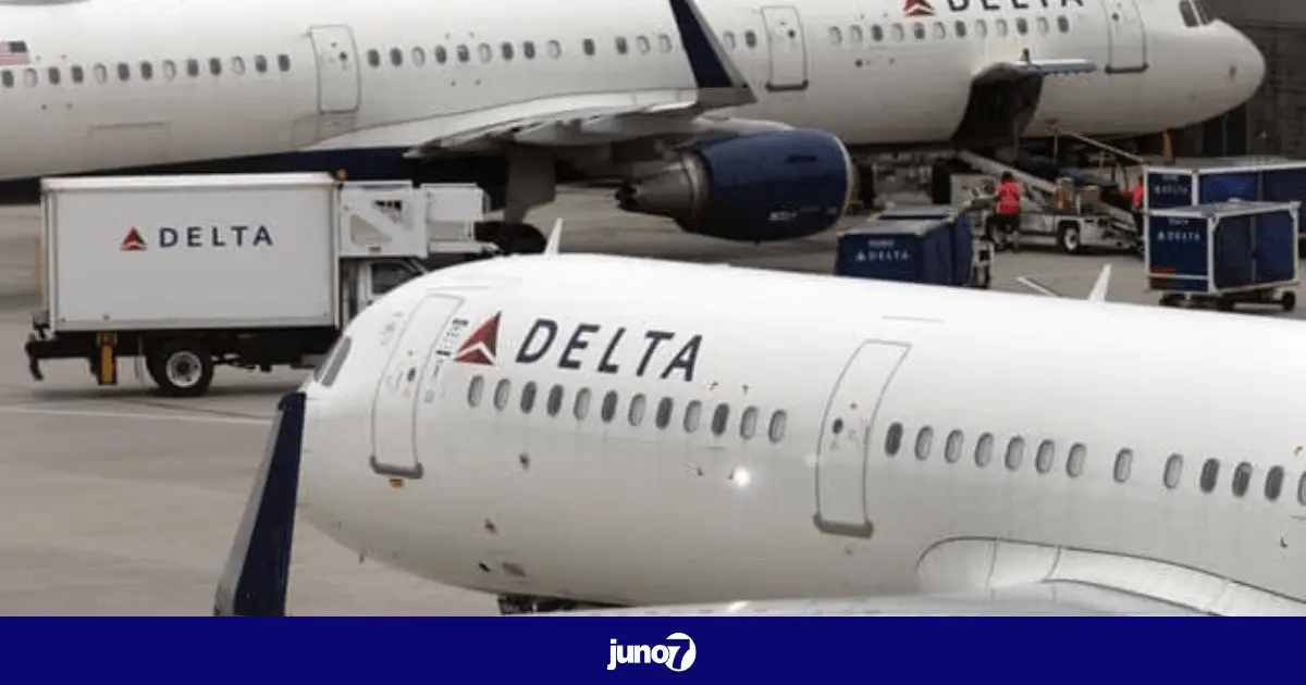 Etazini: Delta Airlines ateri an ijans akoz yon pasaje ki gen dyare badijonnen avyon an ak poupou