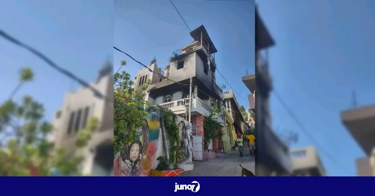 Carrefour-Feuilles: la maison du peintre Lionel St Eloi incendiée par des bandits, un appel à l'aide est lancé