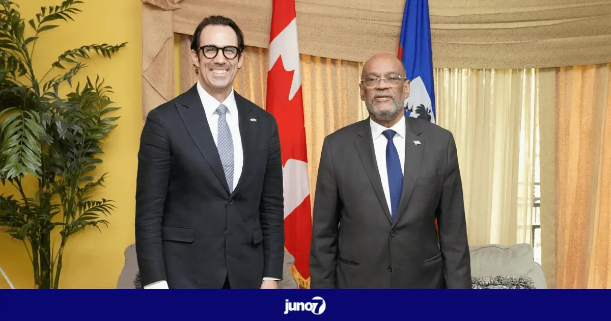 Le nouvel ambassadeur du Canada en Haïti s'est entretenu avec le Premier ministre Ariel Henry