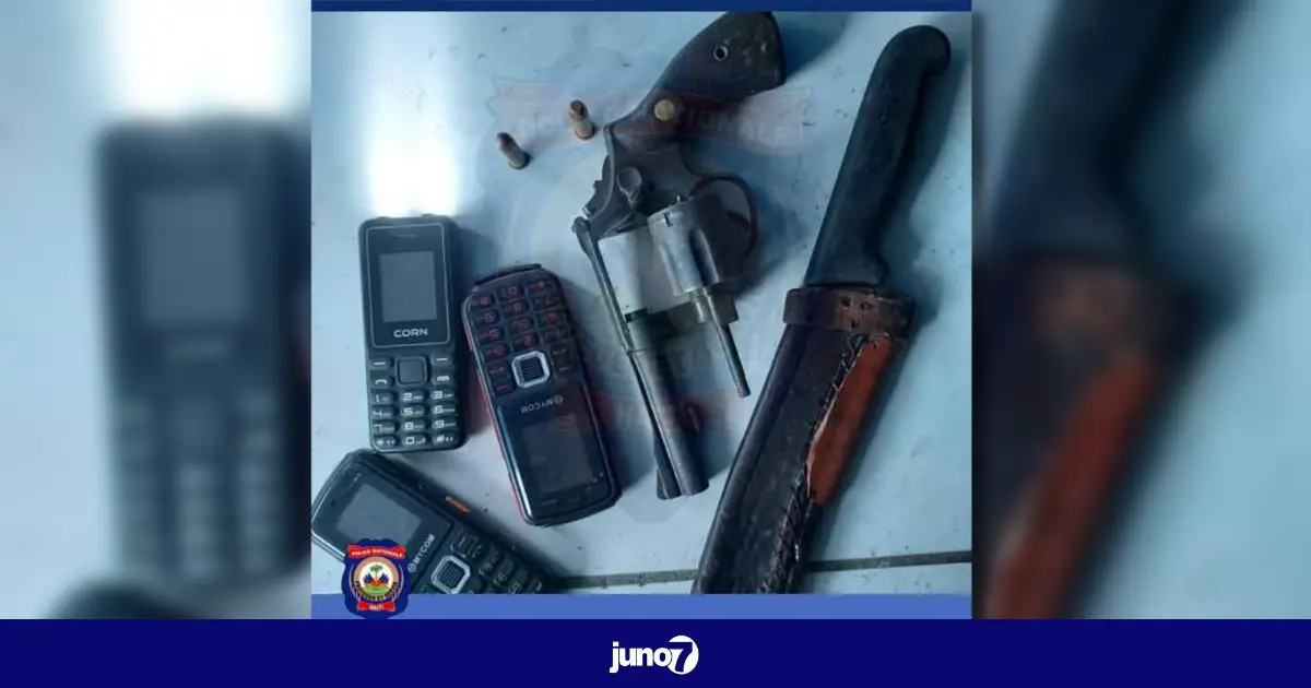 Un présumé bandit tué et des objets confisqués par la Police au Cap-Haïtien
