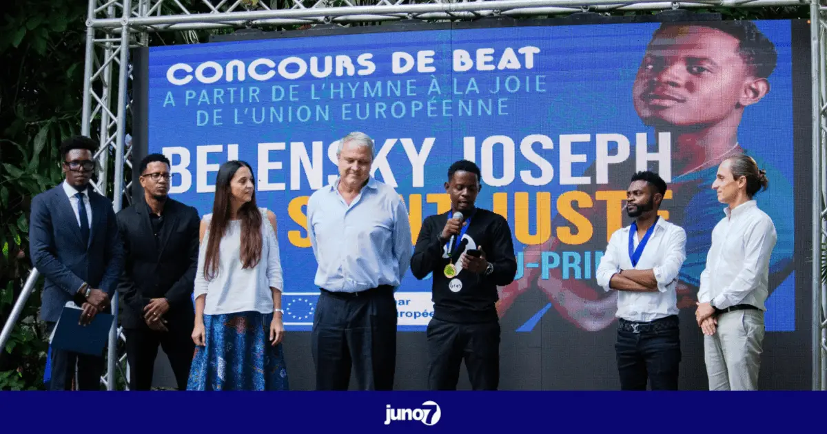 Belensky Saint Juste remporte le concours de beat organisé par la Délégation de l'Union Européenne en Haïti
