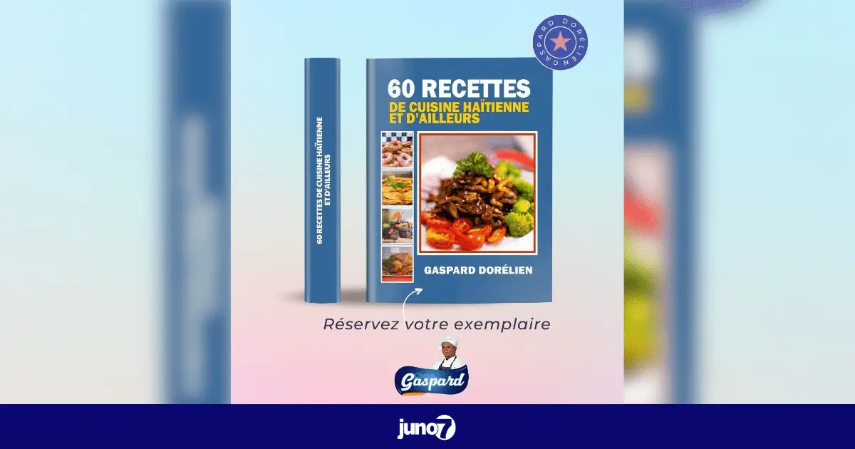 Gaspard Dorélien présente un livre de recettes visant à célébrer la richesse de la culture haïtienne via sa gastronomie