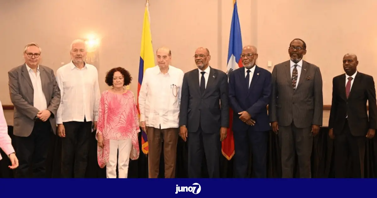 Tenue d'une rencontre entre le Ministre des Affaires Etrangères de Colombie et le PM Ariel Henry
