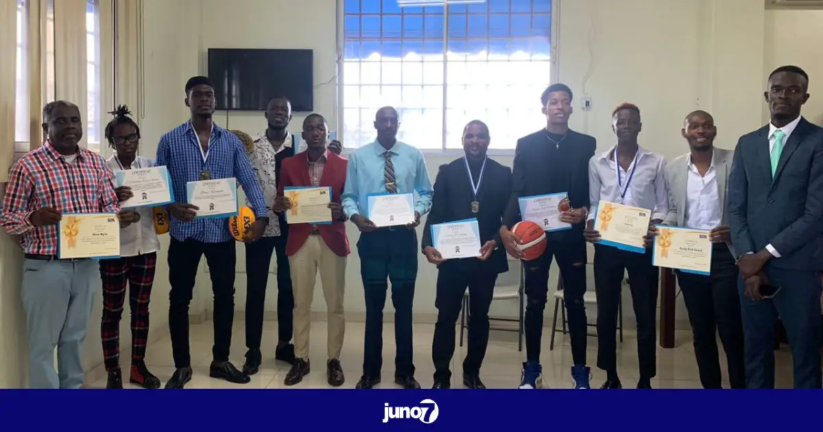 Pour avoir marqué l'année 2023, plusieurs acteurs du basket-ball haïtien honorés par l'équipe de Denilson Spò Ayiti