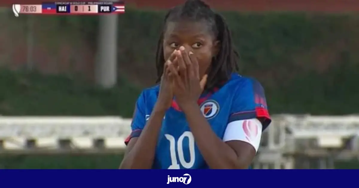 Barrages de la Gold Cup féminine: Nérilia rate un penalty, Haïti éliminée après sa défaite face au Porto-Rico (1-0)