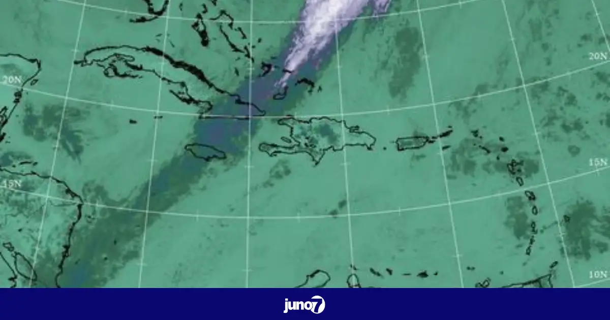 Des averses de pluies sur Haïti en raison d'un front froid qui traverse le centre de la Caraïbes