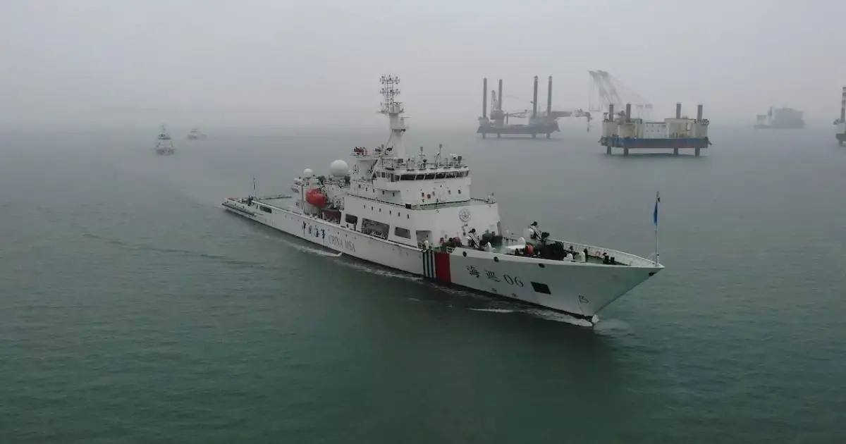 Taïwan encerclé par des navires chinois 