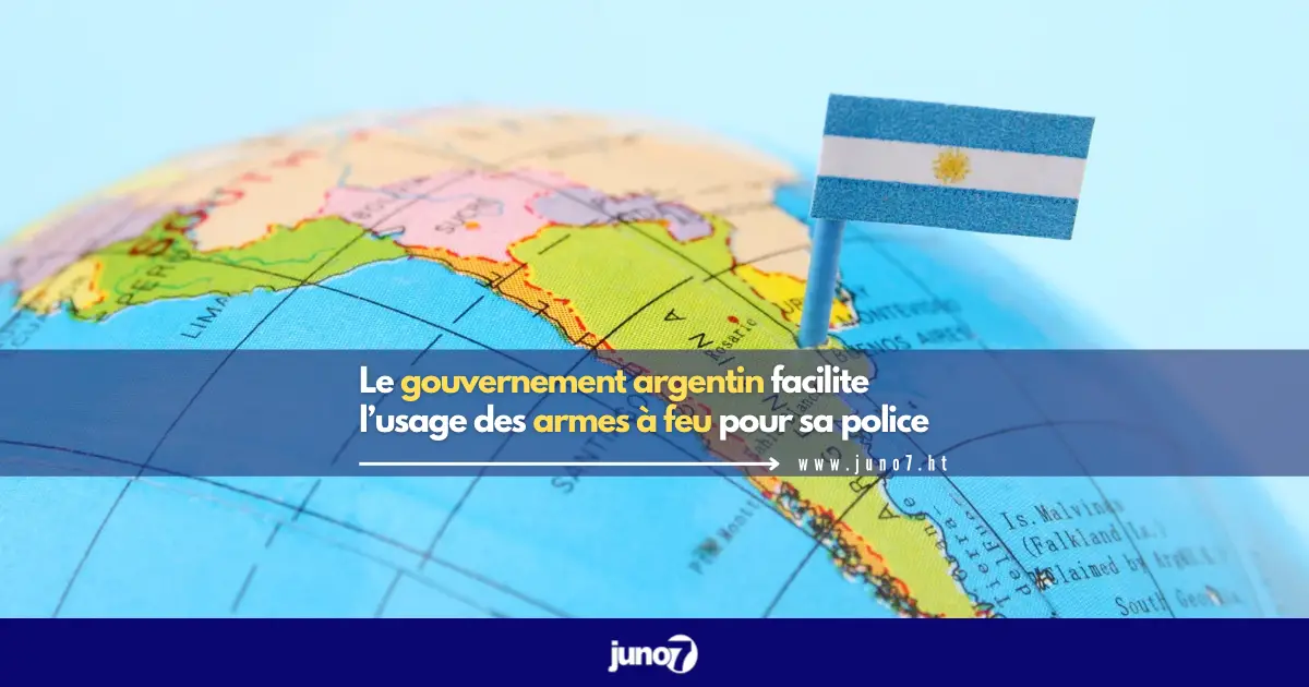 Le gouvernement argentin facilite l’usage des armes à feu pour sa police