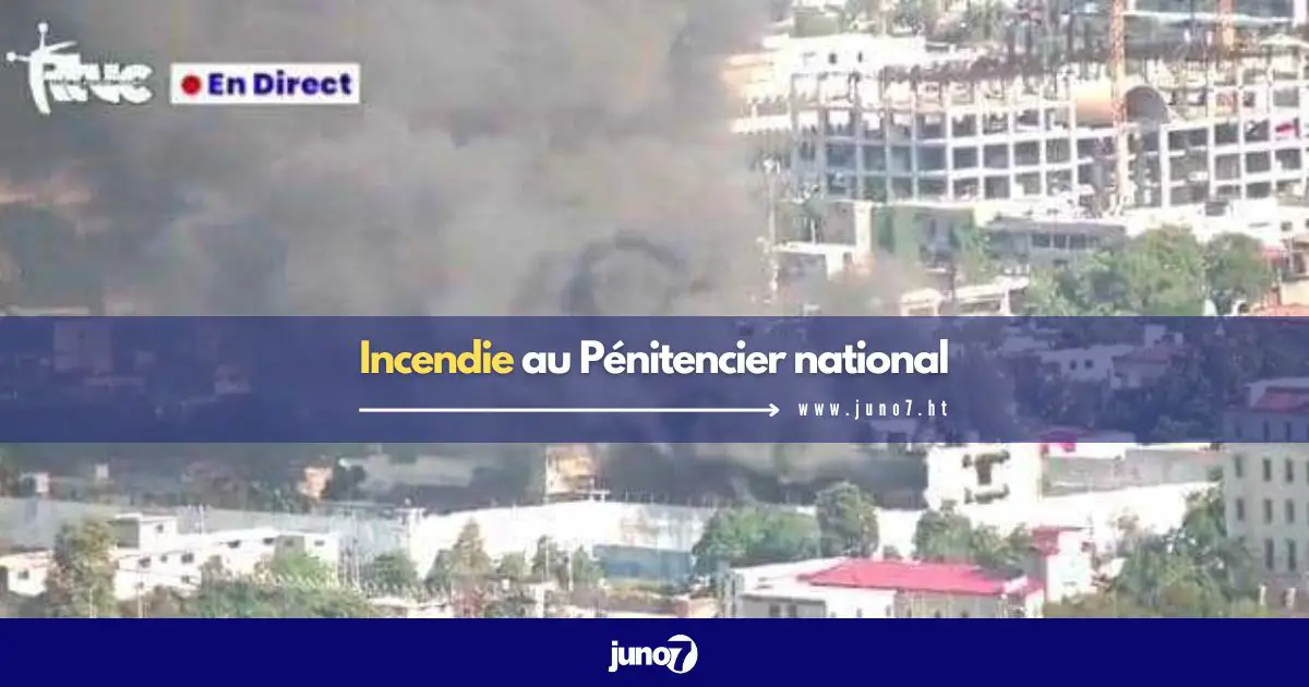 Incendie au Pénitencier national