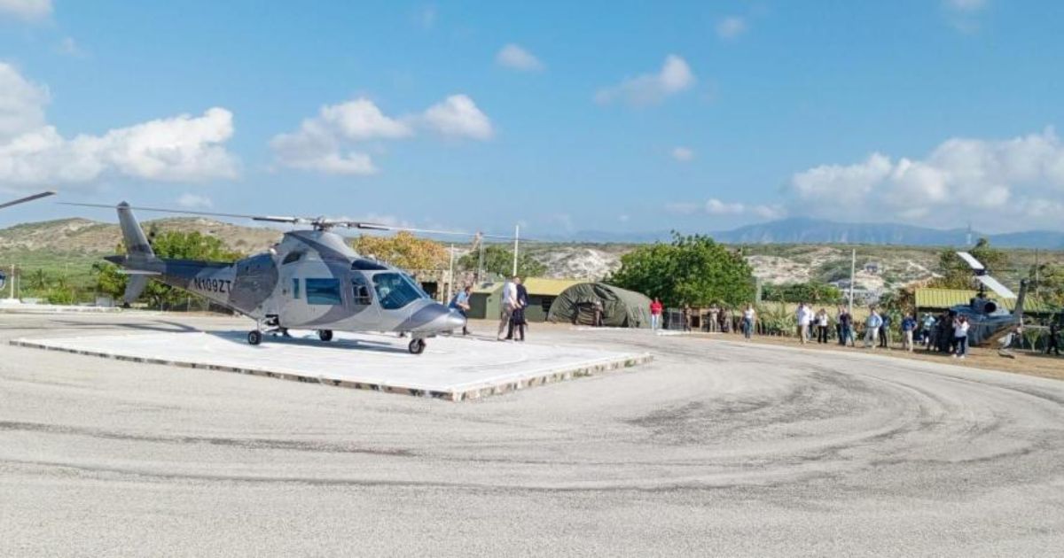 Ambassadeur d’Allemagne Peter Sauer, évacué d’urgence par hélicoptère vers la République dominicaine