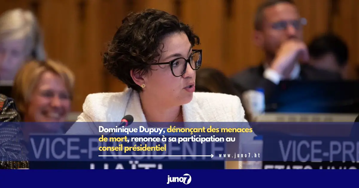Dominique Dupuy, dénonçant des menaces de mort, renonce à sa participation au conseil présidentiel 