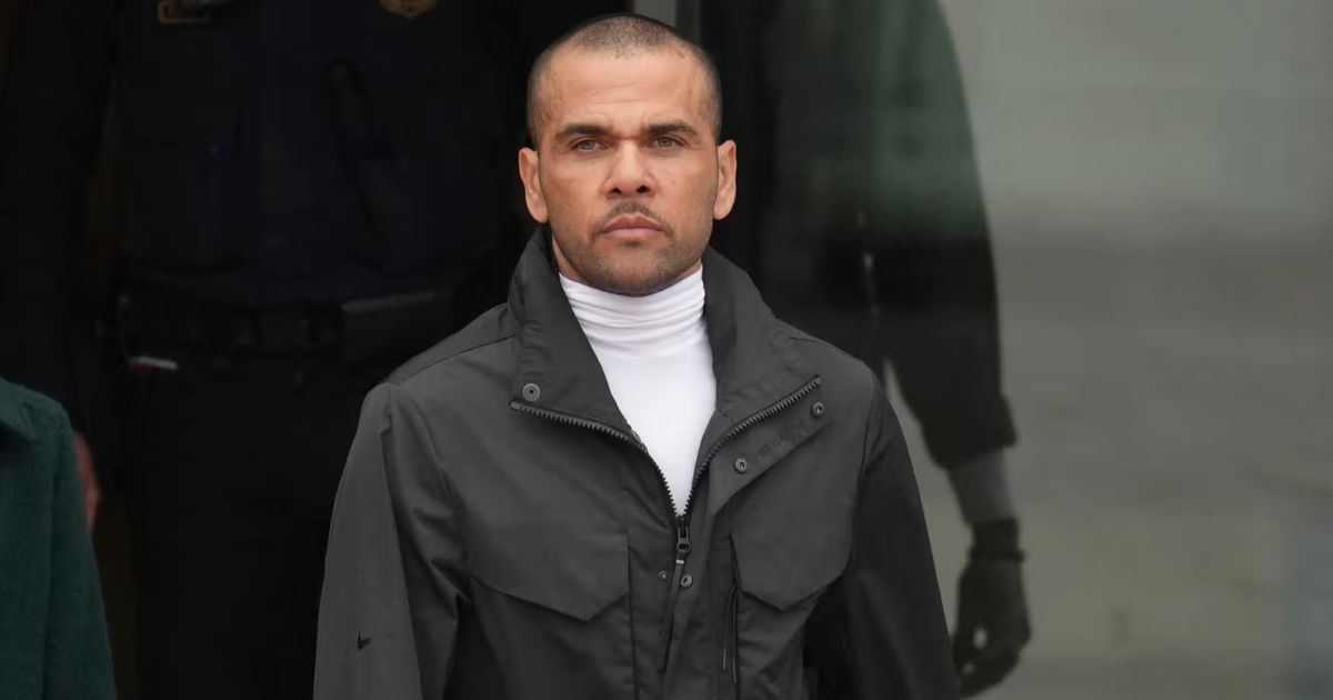 Dani Alves sort de prison après avoir payé la caution exigée par le tribunal de Barcelone
