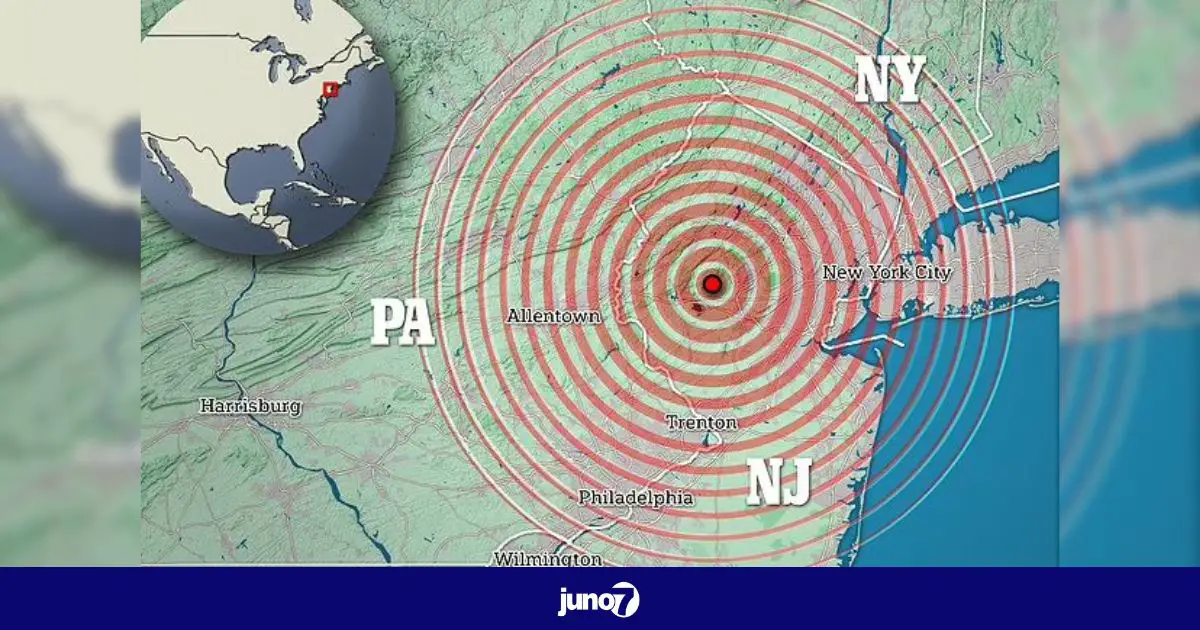 Un tremblement de terre de magnitude 4.8 frappe la ville de New York