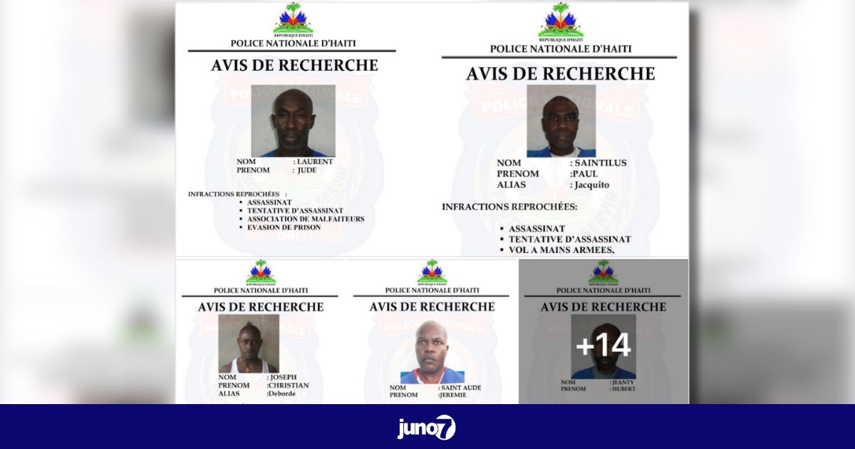 La Police nationale d'Haïti lance une chasse aux évadés