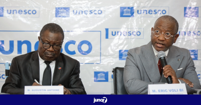 L’UNESCO remet une flotte de véhicules au MENFP pour renforcer ses capacités logistiques