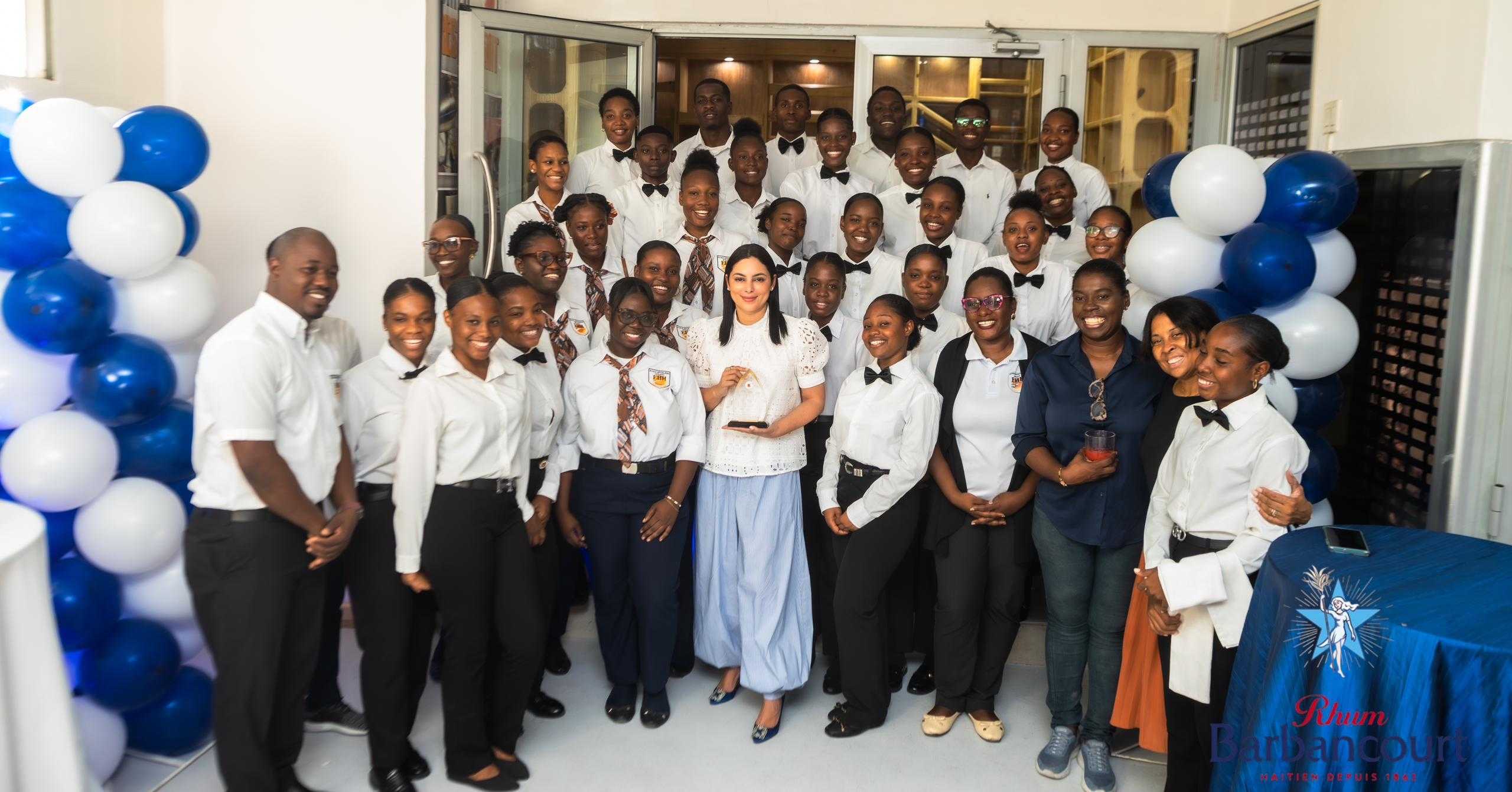 L’École Hôtelière d’Haïti et la Société du Rhum Barbancourt inaugurent un bar pédagogique à l’intention des étudiants
